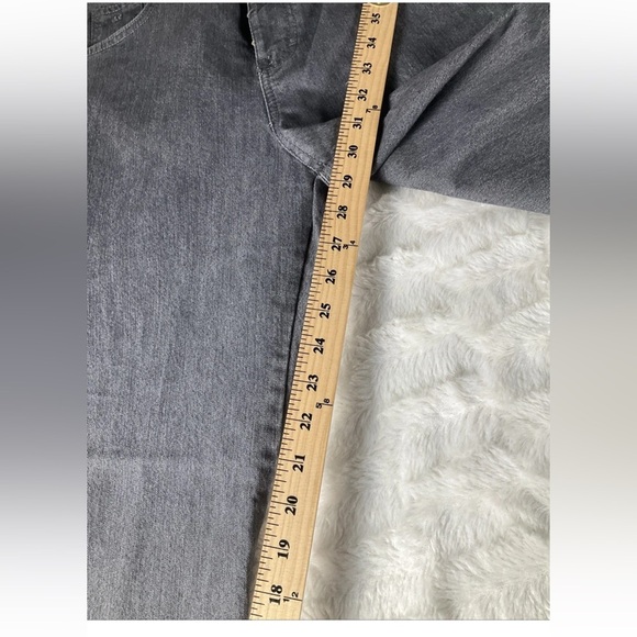 Gloria Vanderbilt Amanda Womens Gray 14 Jeans Classic Stretch Straight Leg Fit - Picture 13 of 15